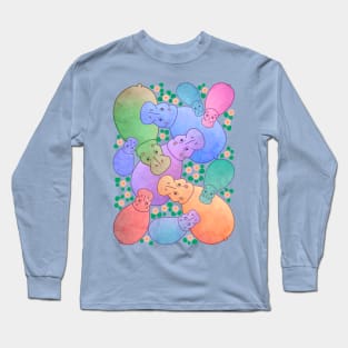 Hippo Pond - Sherbet Long Sleeve T-Shirt